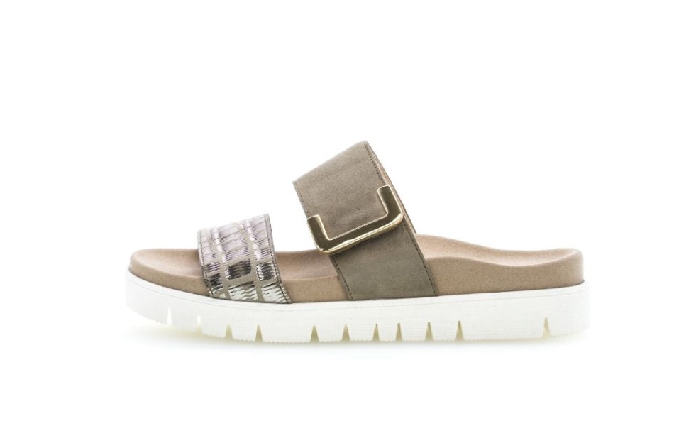 Gabour | Exclusif 43740.31 - Imprimé Daim Taupe