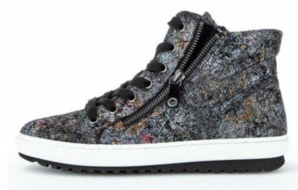 Gabour | Exclusif 73754.37 - Daim Métallisé Noir