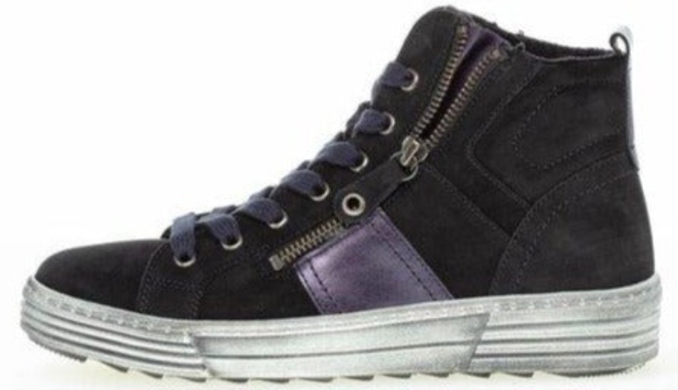 Gabour | Exclusif 73770.16 - Cuir Nubuck Bleu Nuit