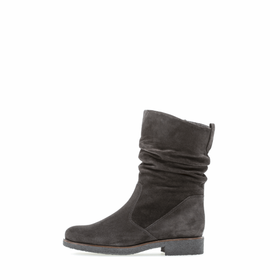Slouch Boot Gris Foncé Gabor | Exclusif