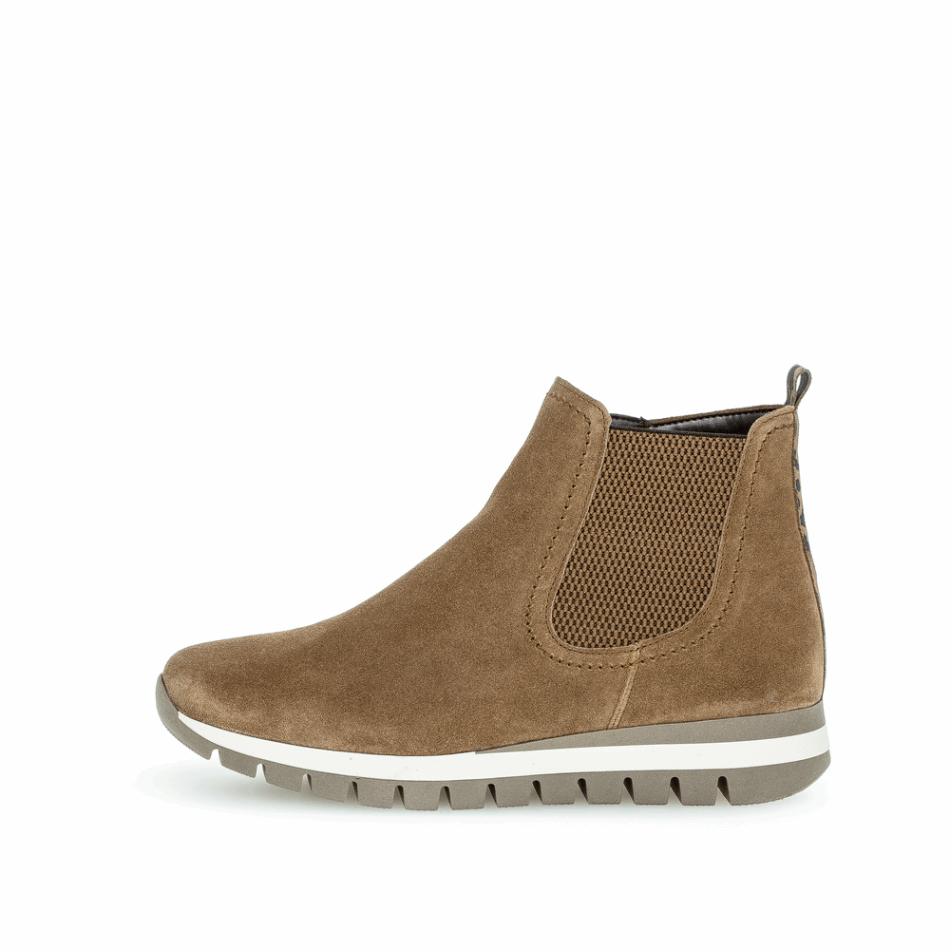 Bottillon Compensé Gabor | Brun Moyen Exclusif