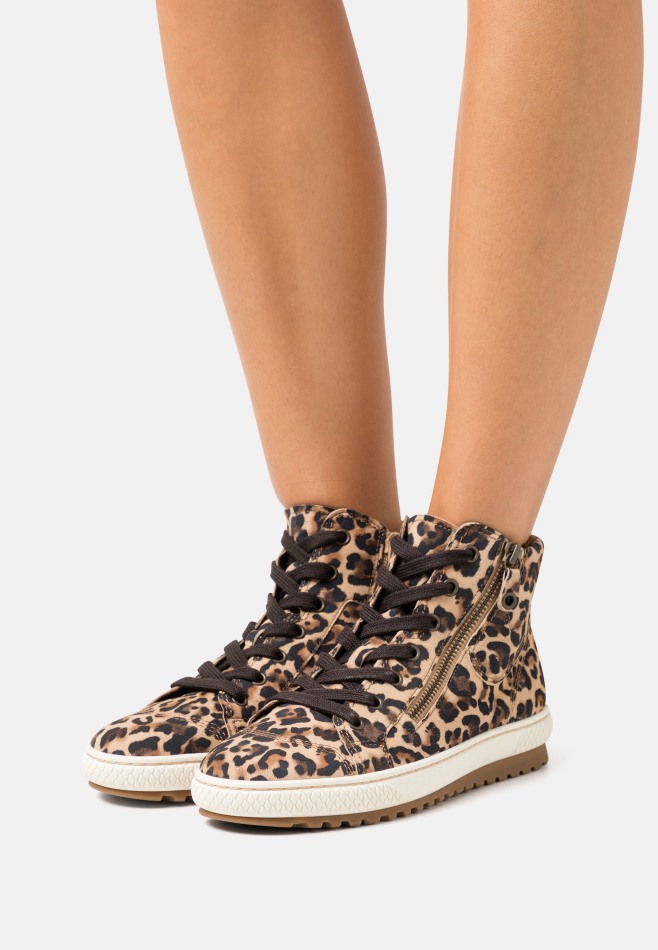 Gabour Beige | Baskets Montantes Exclusives