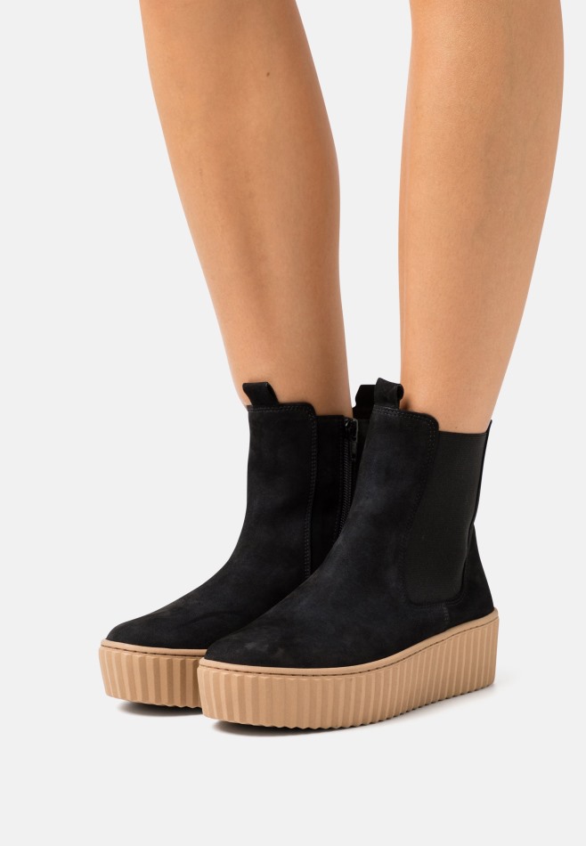 Bottines Plateforme Femme Gabor | Noir Exclusif