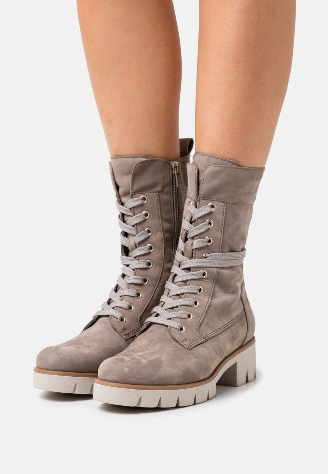 Fango/poussière Gabor | Bottines à Lacets Exclusives