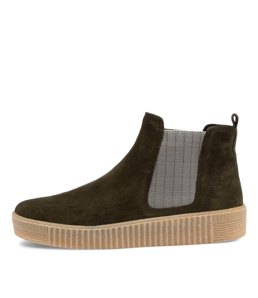 Anges Bouteille Bottines En Daim Gabor | Exclusif