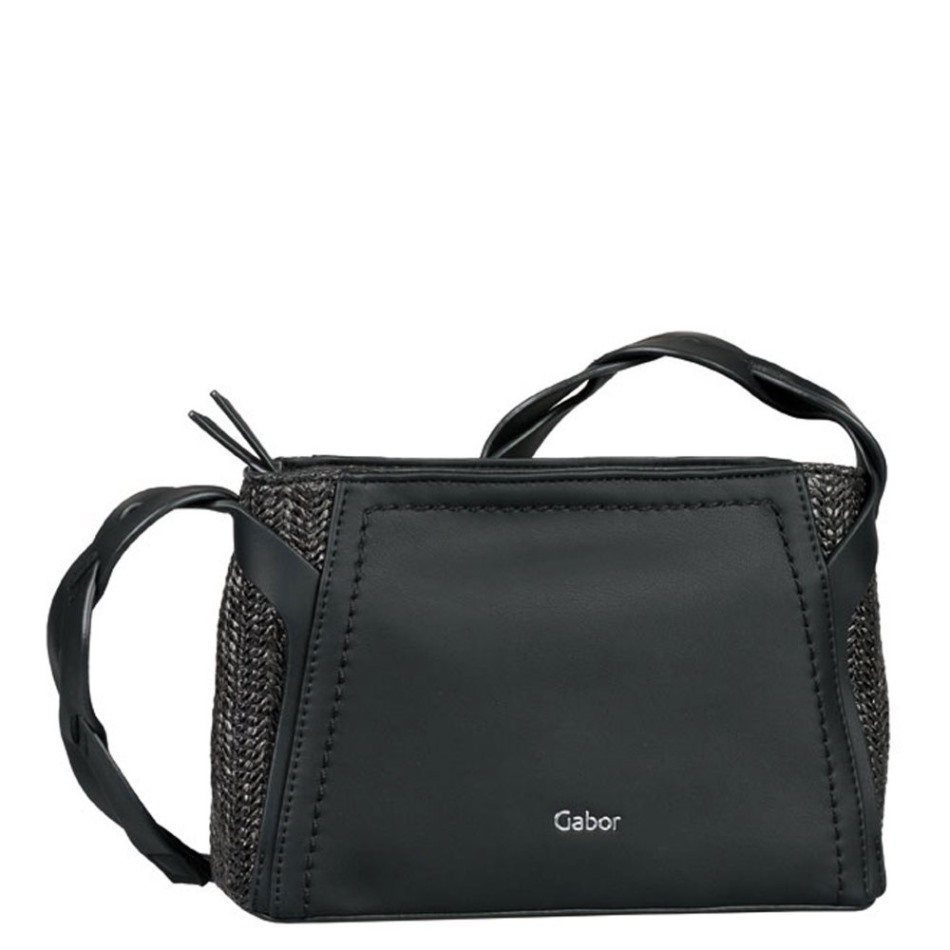 Carlotta Mesdames Messenger Sac à Main Gabor | Imprimé Noir Exclusif