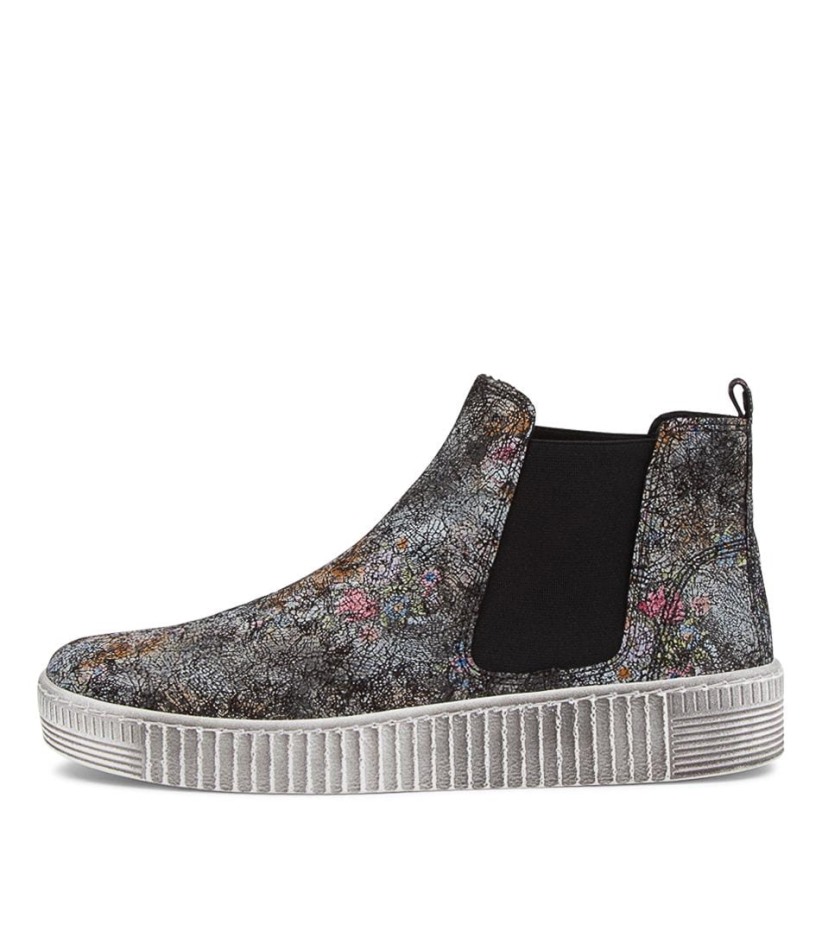 Gabour | Bottines Chelsea Exclusives En Cuir Schwarz Angels