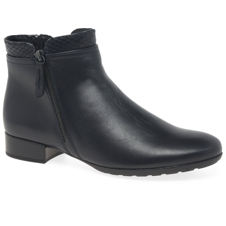 Gabour | Bottines Briano Exclusives Pour Femmes Minuit/serpent