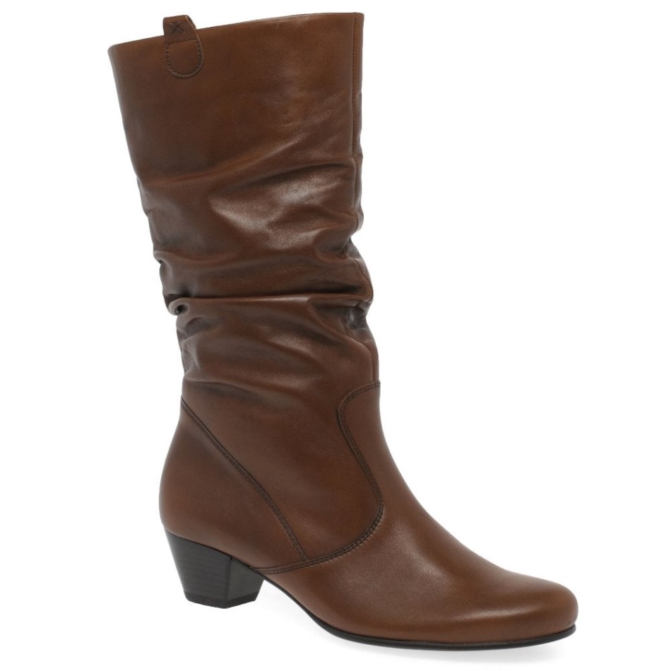 Gabour | Bottes Larges Exclusives En Cuir Sattel Rachel