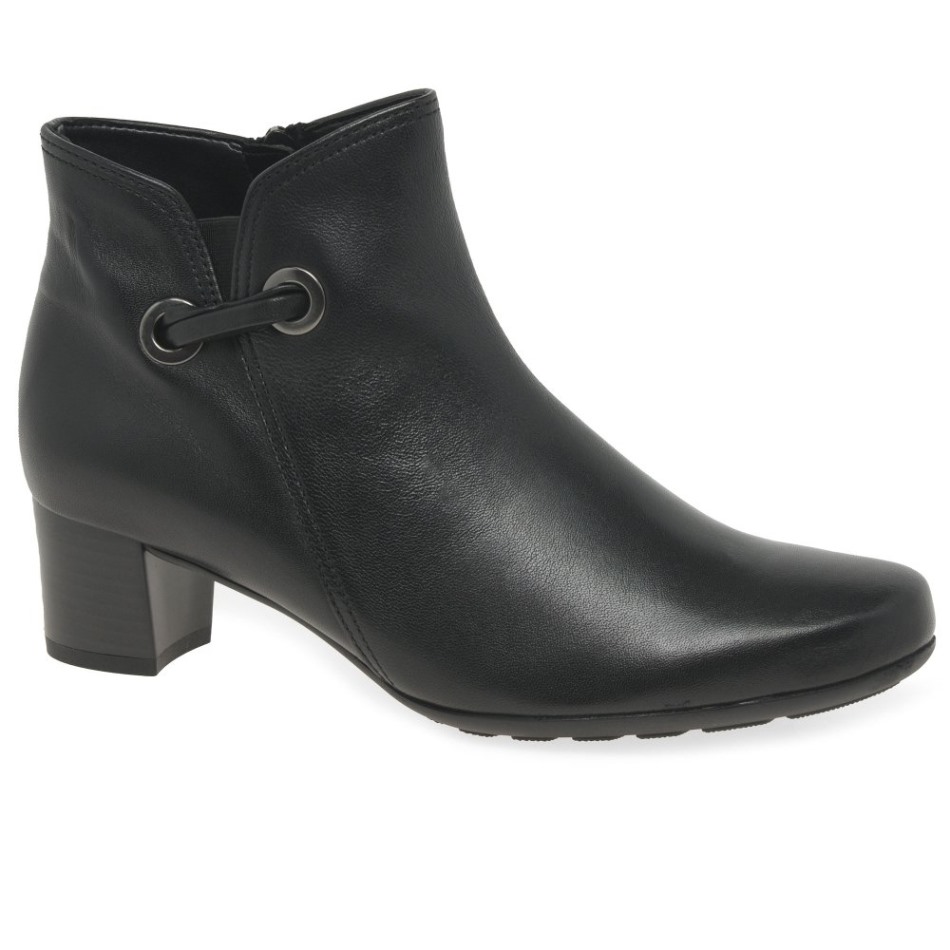 Keegan Dames Bottines Gabor Noir | Exclusif