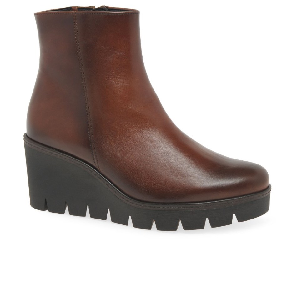 Gabor Sattel | Bottines à Talon Compensé épais Utopia Exclusives Pour Femmes