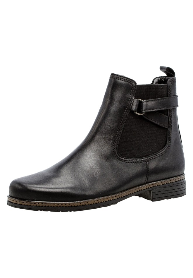 Femmes Noires Bottines Classiques Gabor | Exclusif